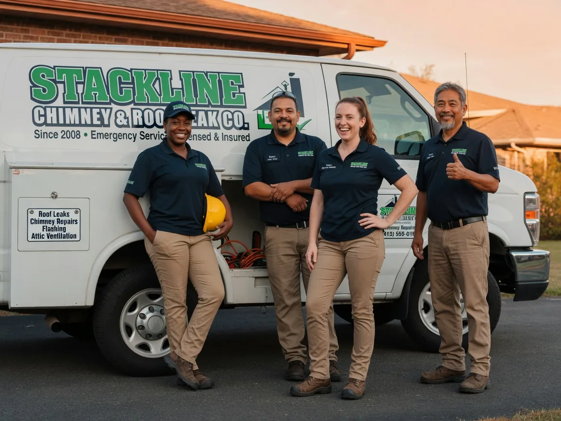 Chimney flashing repair company in Dugspur, VA